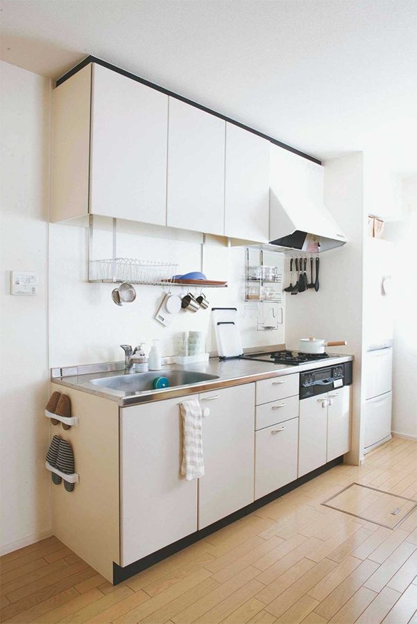 整理、収納だけでなく、循環させることを心がけると、美しく整ったキッチンを保つことができる。