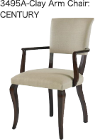 3495A-Clay Arm Chair:CENTURY