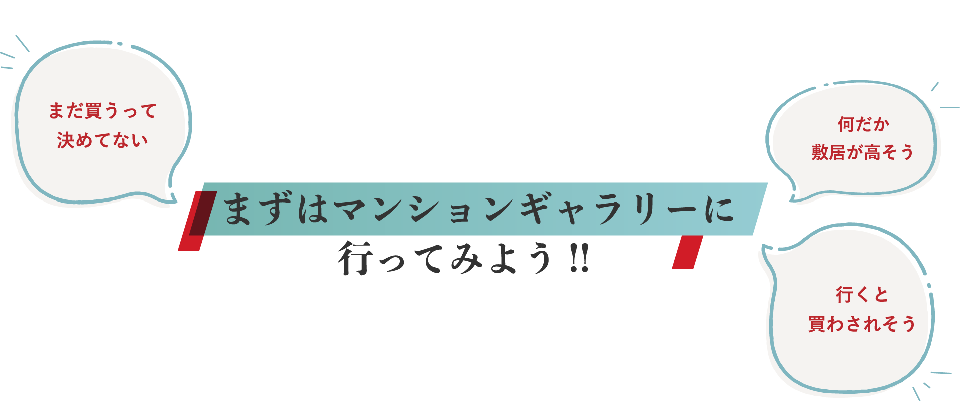 みなさまの疑問にお答えします! まずはマンションギャラリーに行ってみよう!!