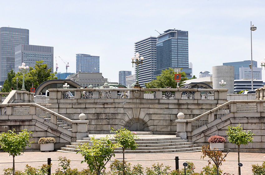 難波橋（中之島公園側から）