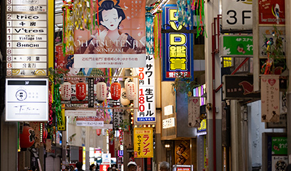 曽根崎お初天神通り商店街