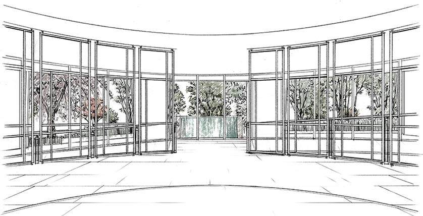 「ガーデンラウンジ」イメージイラスト