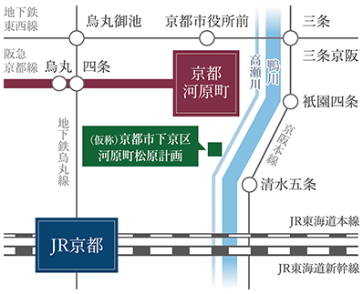 交通アクセス図