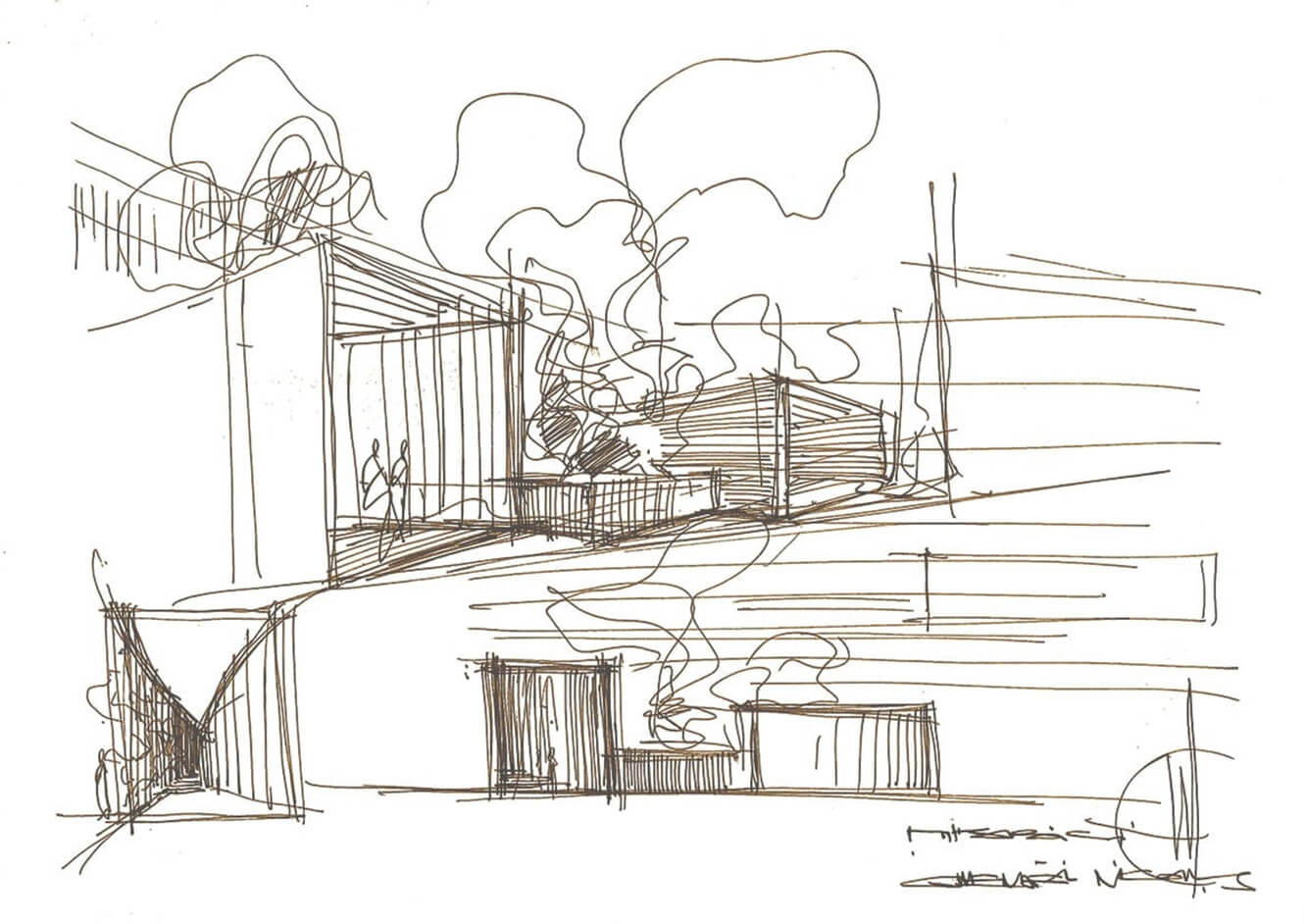 コンセプトイメージスケッチ