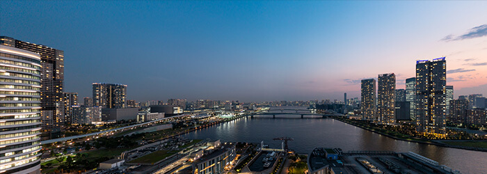 13階相当からの眺望（2022年7月撮影）