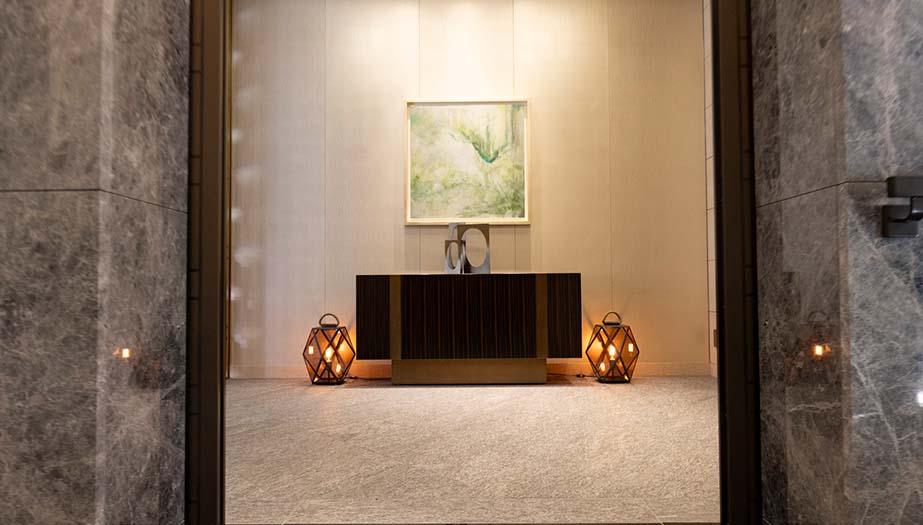 エントランスの門扉