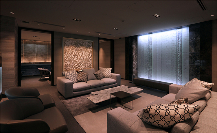 ザ・パークハウス グラン 南青山四丁目 竣工時写真(ラウンジ)