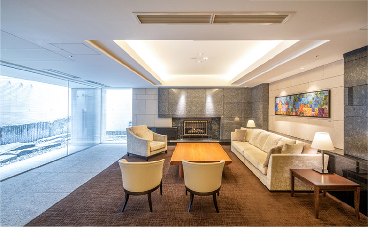 ザ・パークハウス グラン 麻布仙台坂 ラウンジ