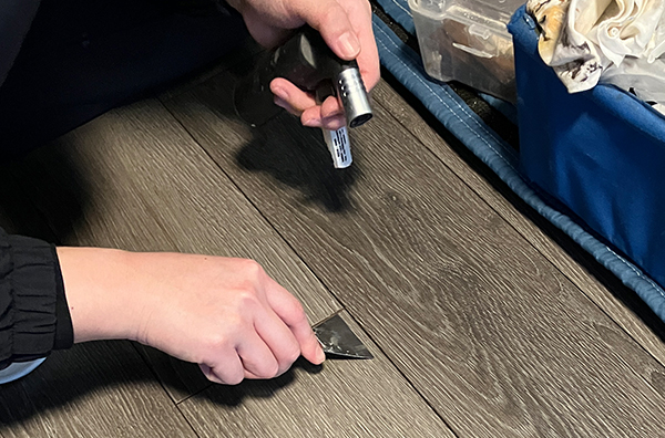 住まいの小修繕サービスの様子