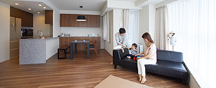 充実の室内設備と共用施設で子育ても快適な都心のタワーマンション。