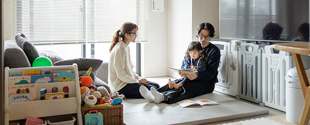 共働き夫婦が実感した住まいの安心。 初めての分譲マンションが支えた快適な暮らし