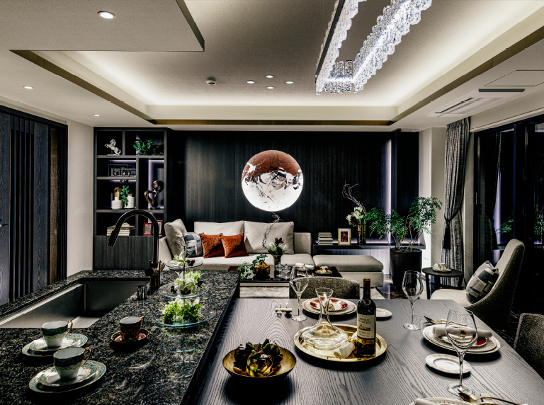 LIVING DINING