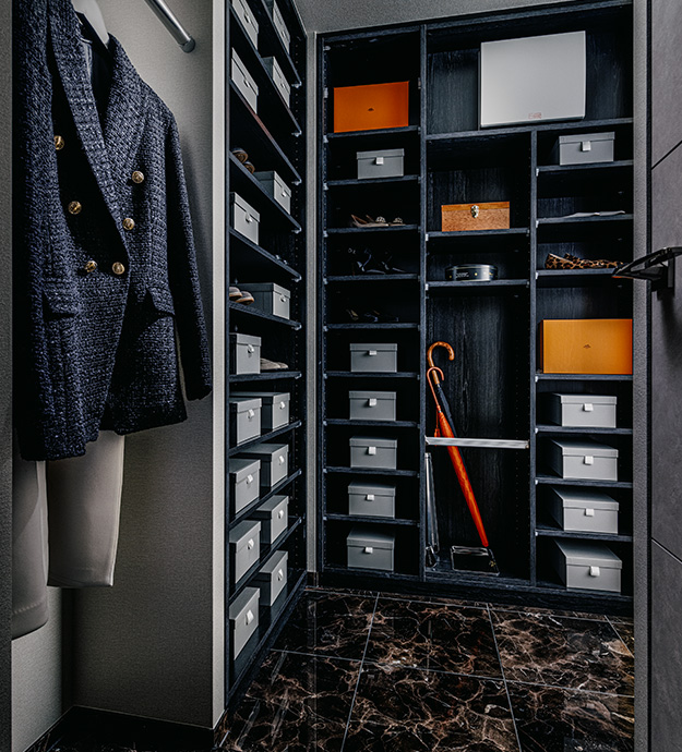 SHOES IN CLOSET