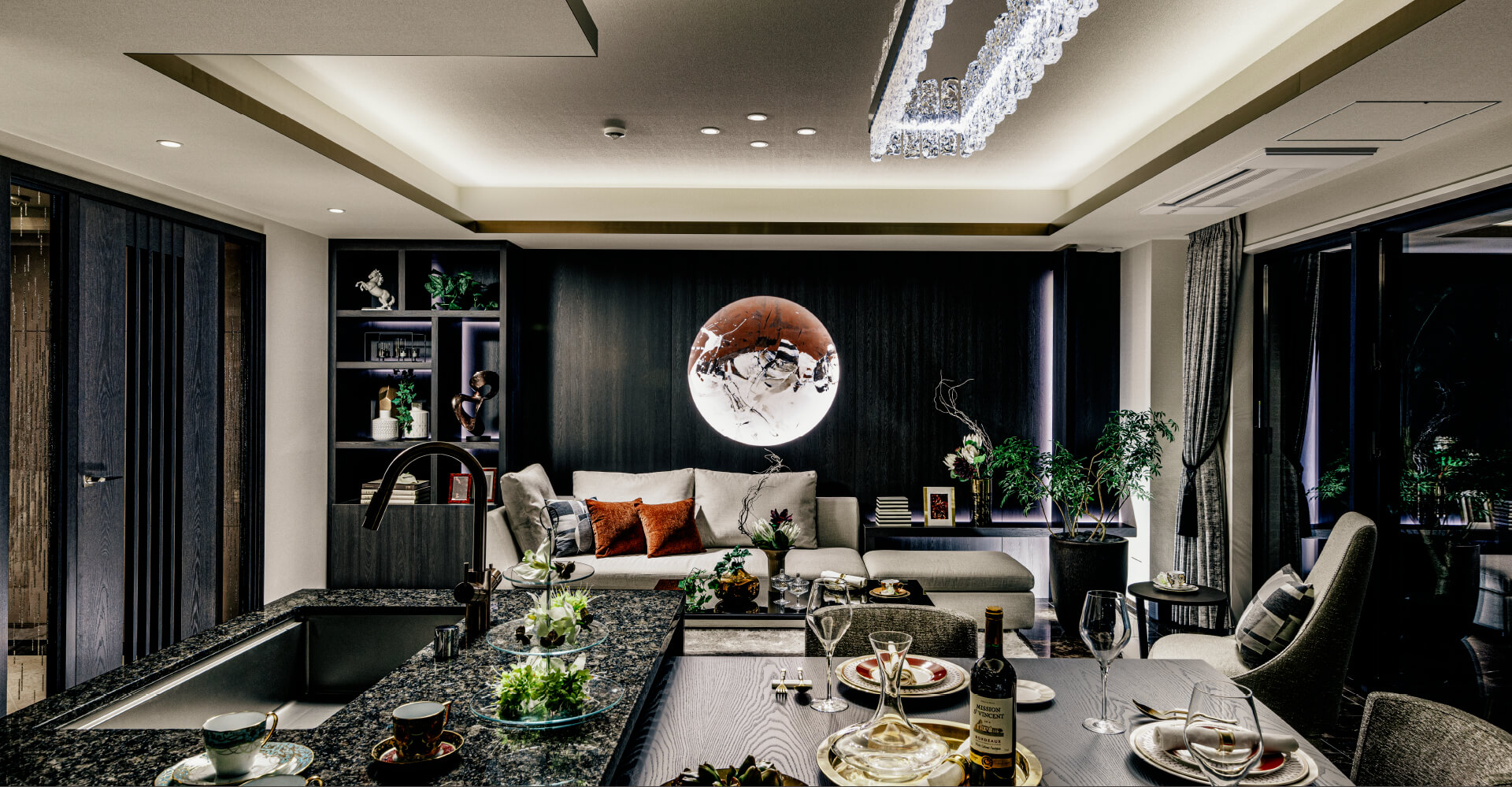 LIVING DINING