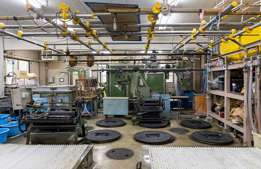 天然灰汁醗酵建藍染