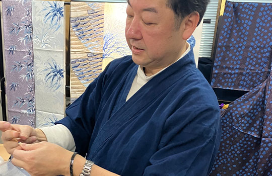 工房代表の中西秀典さん