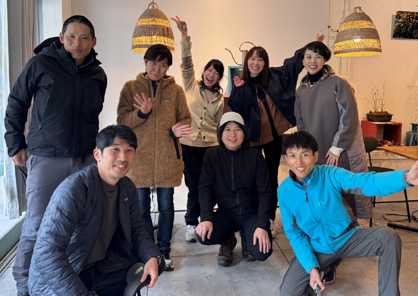 林業関係者との交流風景
