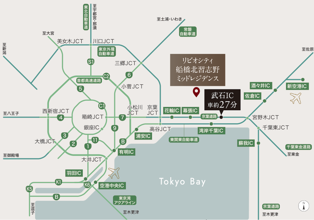 高速道路概念図