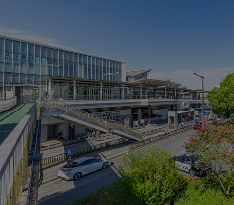 「北習志野」駅前