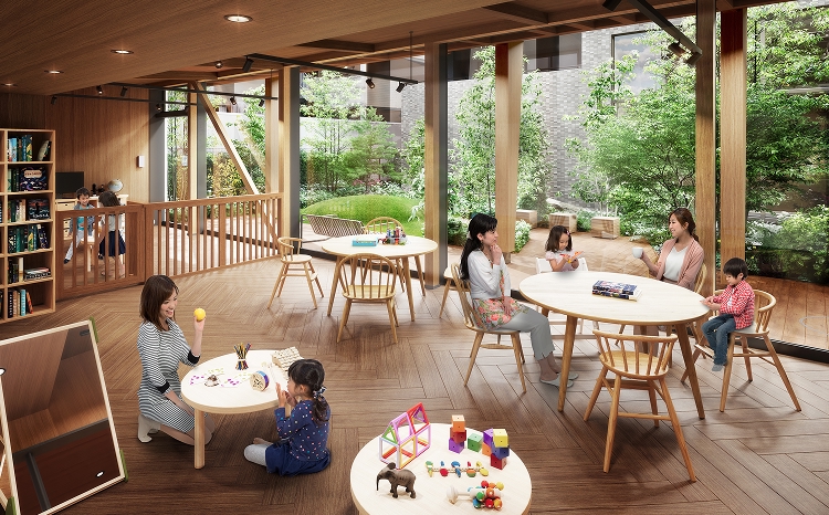 ナラシノヒュッテ完成予想CG