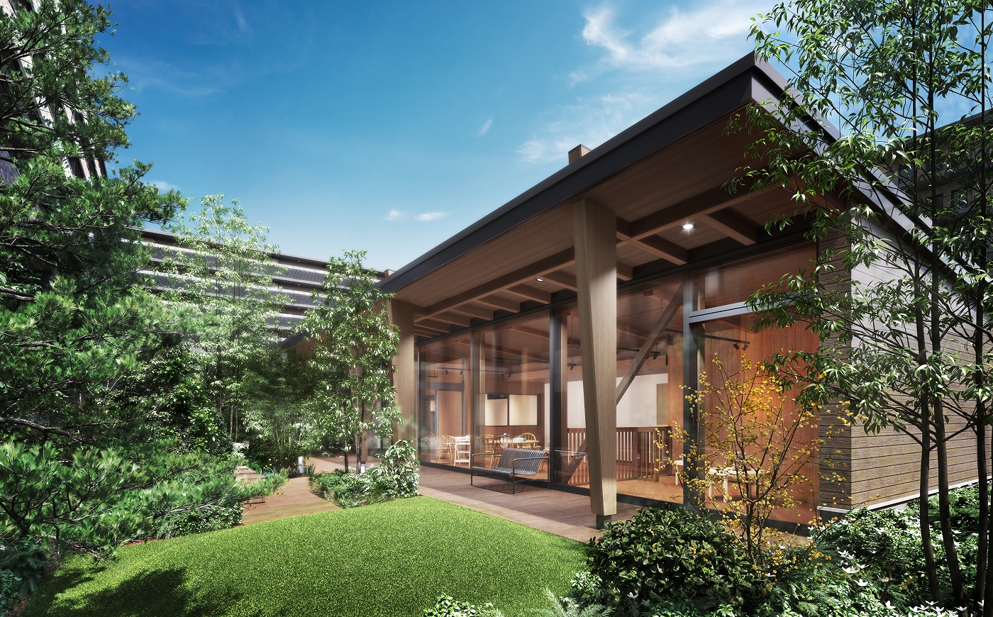 ナラシノヒュッテ完成予想CG