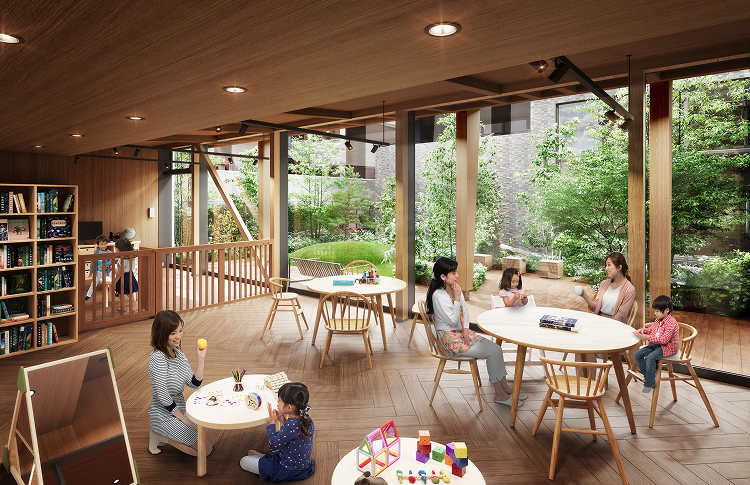 ナラシノヒュッテ完成予想CG