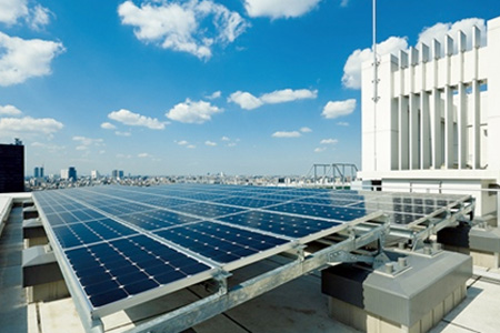 太陽光発電と高圧一括受電システム「soleco(ソレッコ)」
