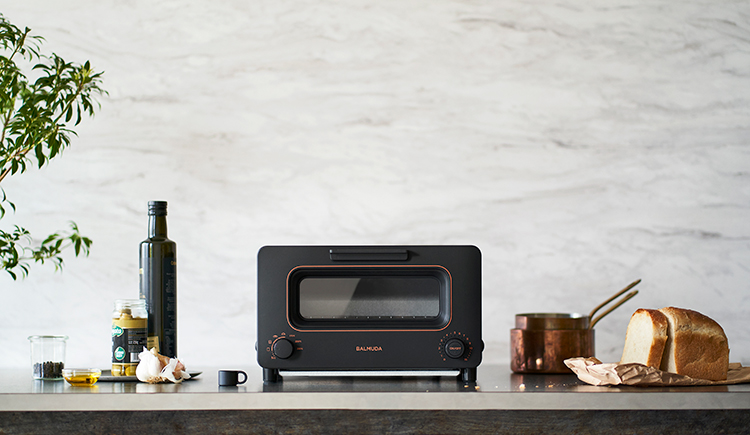 憧れの家電ブランドも、サブスクなら手軽に使うことが可能/BALMUDA The Toaster K05A