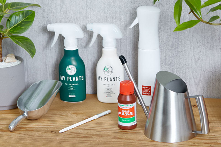 植え替え&日々のお手入れに必要な7点セット／青山フラワーマーケット オンラインショップ