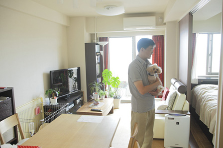 「最初は別の犬に惹かれていたけど妙に縁を感じた」のがアトム君とか