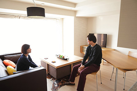 あこがれていたマンションと同じ、三菱地所グループの物件