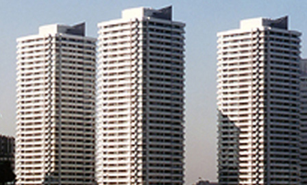 MM21地区のスカイラインを形成