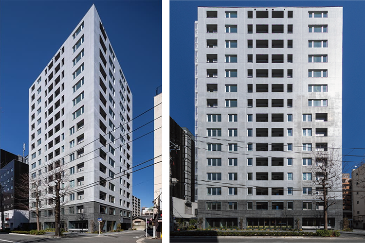 シンプルで洗練された外観