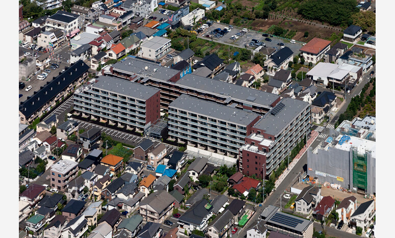 Ⅰ街区　航空写真