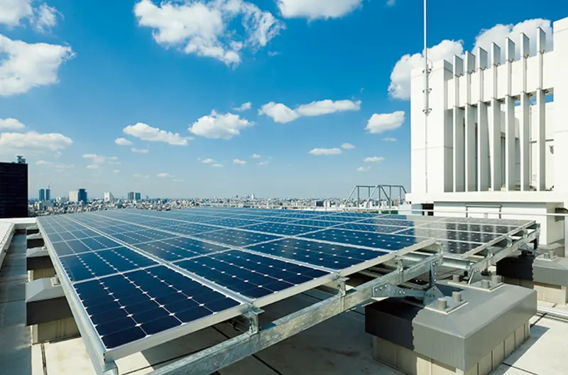 太陽光発電と高圧一括受電システム「soleco(ソレッコ)」