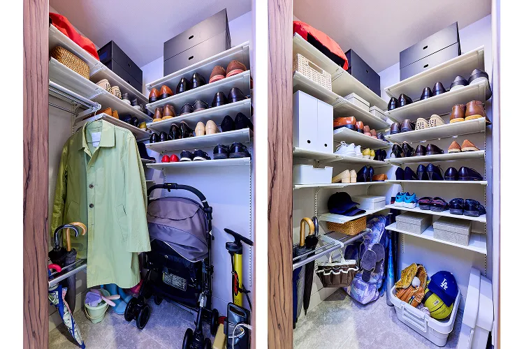 ライフスタイルに合わせた収納