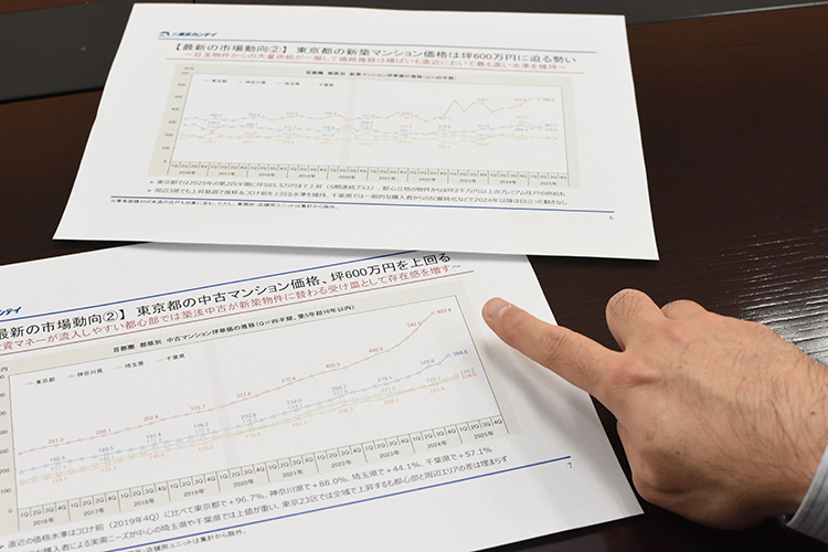 中古マンションの価格上昇。都心部に異変？