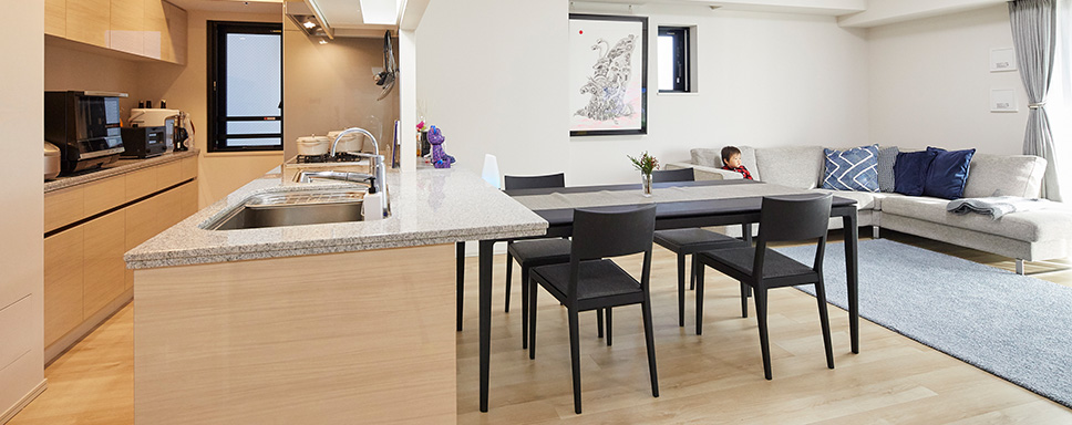 環境と間取りに惹かれた我が家。オプションサービスを活用して、さらに“私たち流”の住まいを実現。