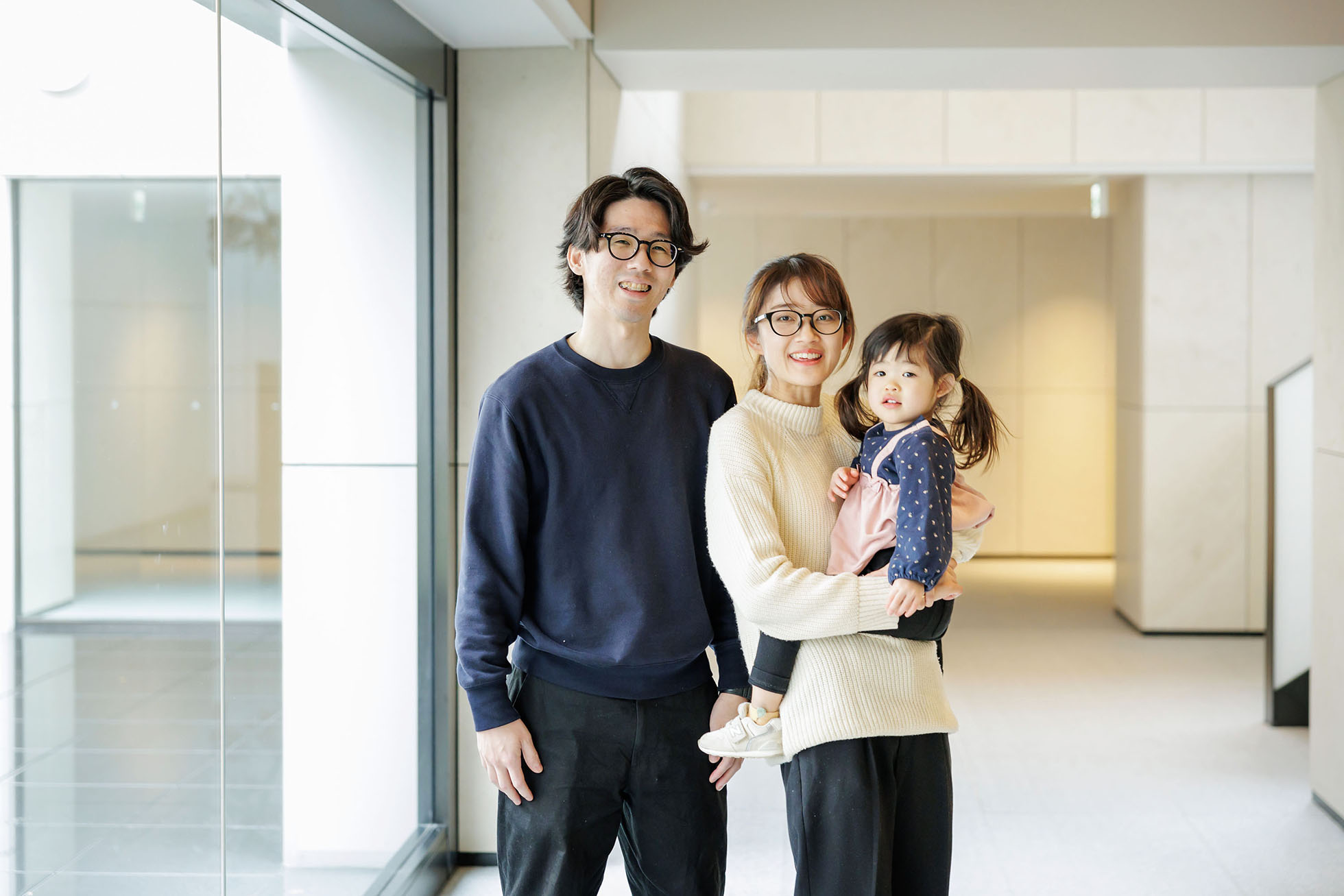 お子様が生まれ住まいを移すことを決めた鎌田さんご家族