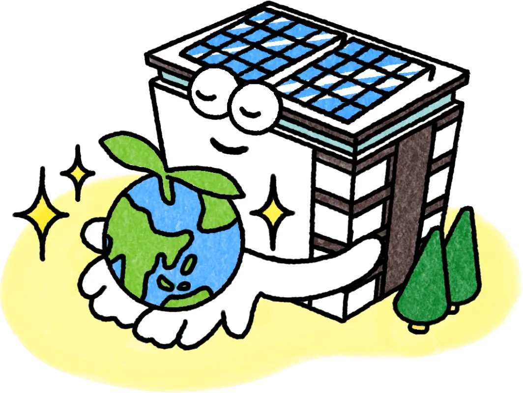 世界中のどの国のどの地域のどの人も犠牲にしないマンションになりたいと思った。