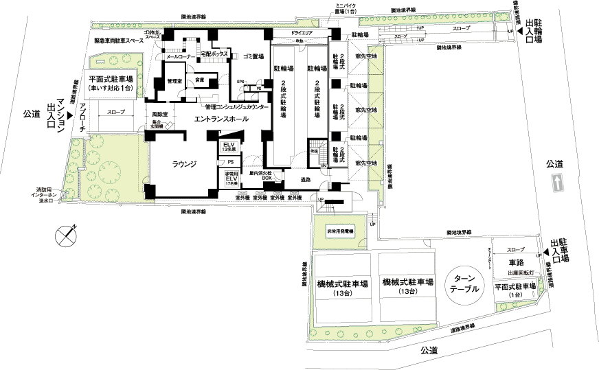 1階平面図