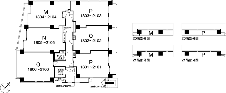 3階平面図