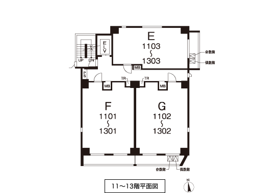 3階平面図