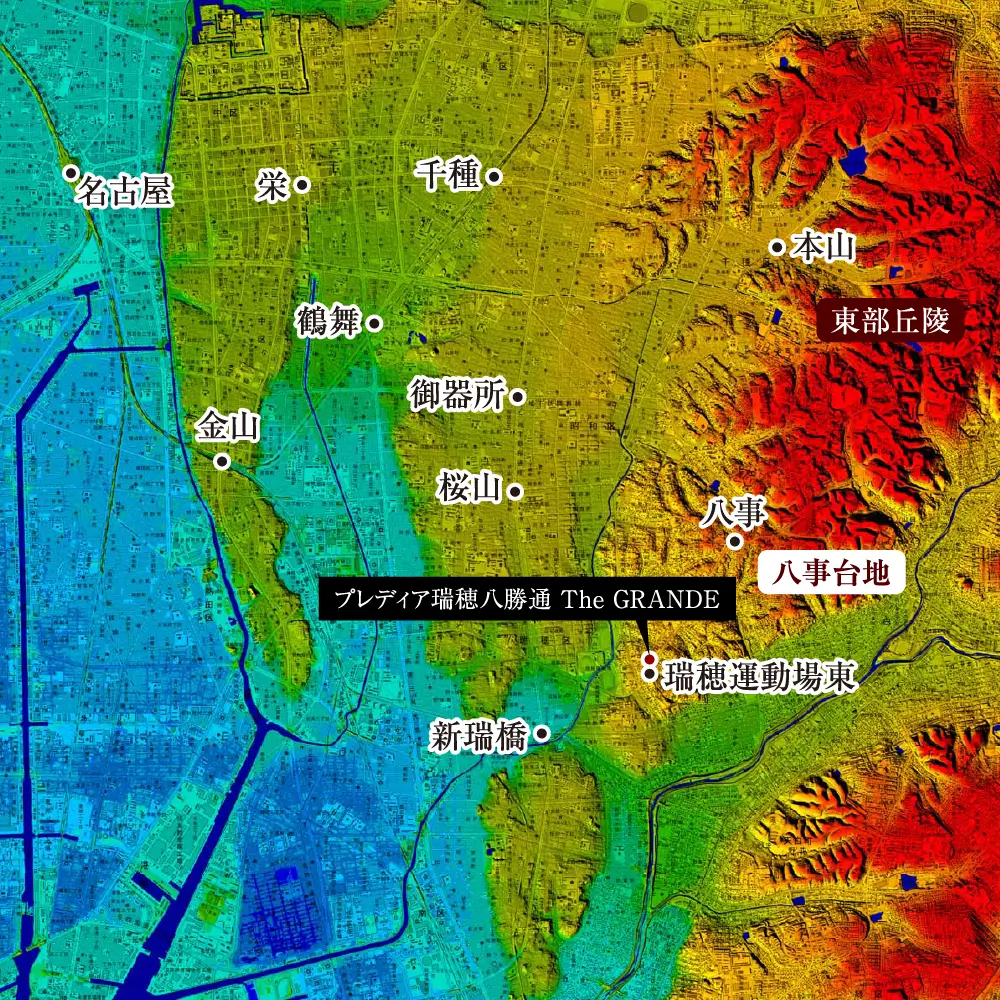 デジタル標高地形図（国土地理院）
