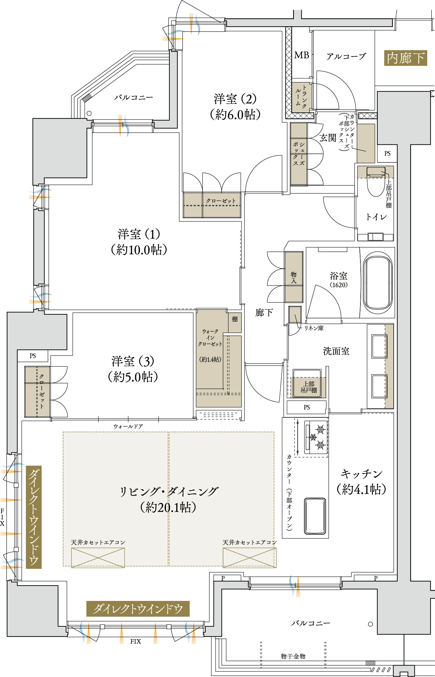 Aタイプ 間取り図