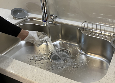 給排水設備の確認