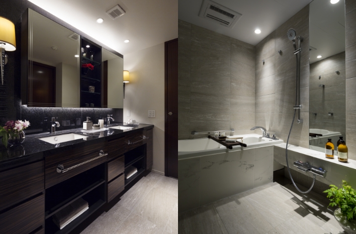 新築分譲マンションに使用している住宅設備機器を採用。