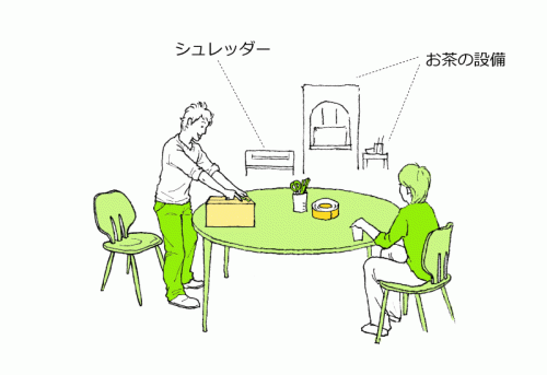 ちょっとした作業台や腰掛け