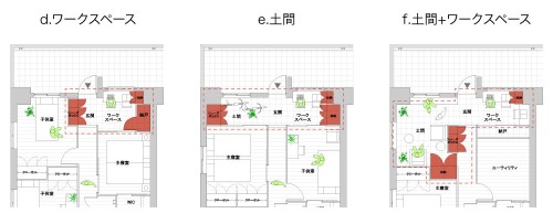 間取り D-F