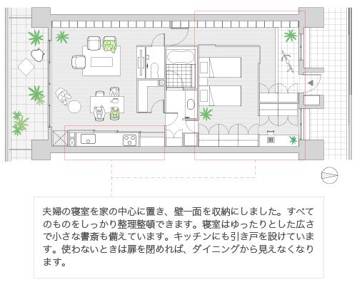 RT015「夫婦二人暮らしのくつろぎ空間」（Plan 17）
